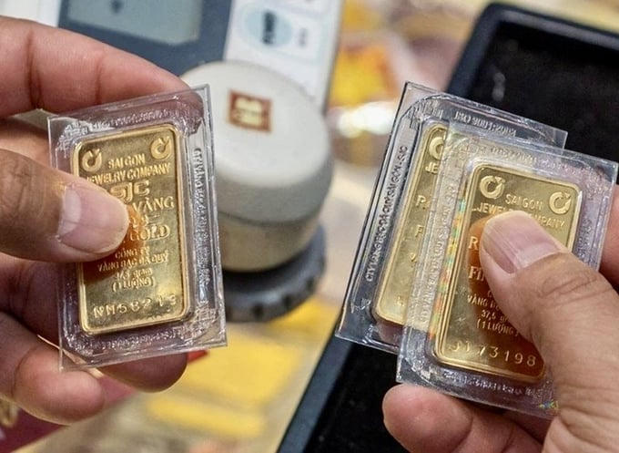 Giá vàng miếng SJC tăng mạnh lên gần 150 triệu đồng/lượng