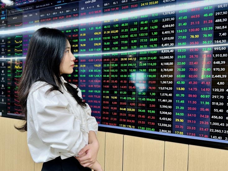 Thị trường chứng khoán tháng 10/2025: VN-Index giảm nhẹ, dòng tiền đổ vào nhóm công nghệ và tiêu dùng 