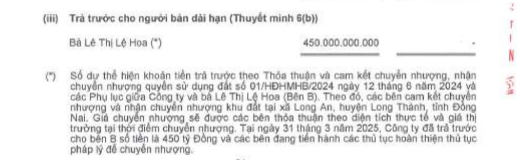 Nguồn: BCTC soát xét giữa niên độ của HSG.