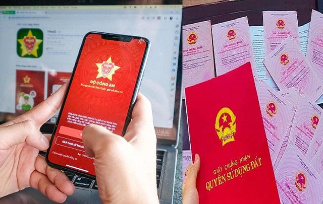 Hướng dẫn nộp sổ đỏ trên ứng dụng VNeID