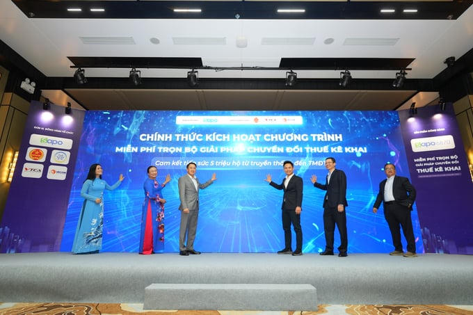 5 triệu hộ kinh doanh được miễn phí trọn bộ giải pháp chuyển đổi thuế kê khai