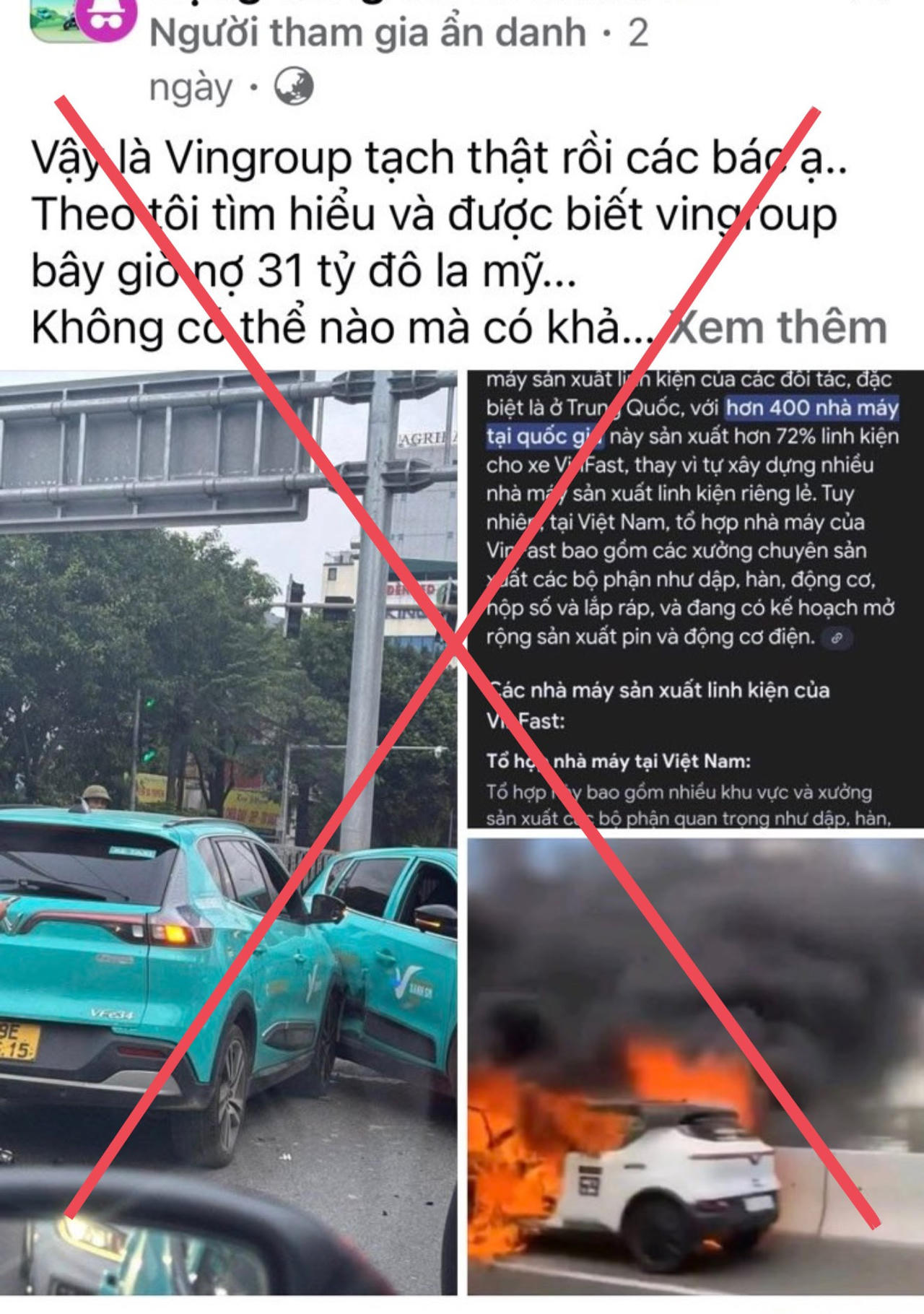 Phó Chủ tịch kiêm TGĐ Vingroup: 'Đấu tranh tới cùng với tin giả vì trách nhiệm xã hội'