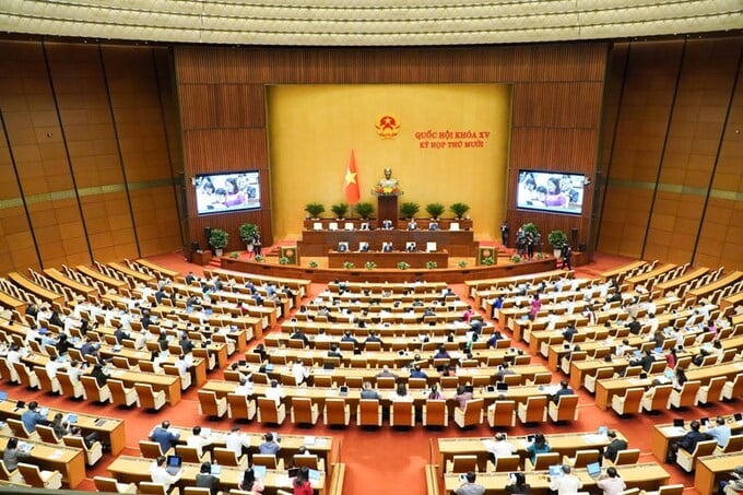 Quốc hội đặt mục tiêu năm 2026 GDP tăng trên 10%, thu nhập bình quân đầu người đạt 5.500 USD