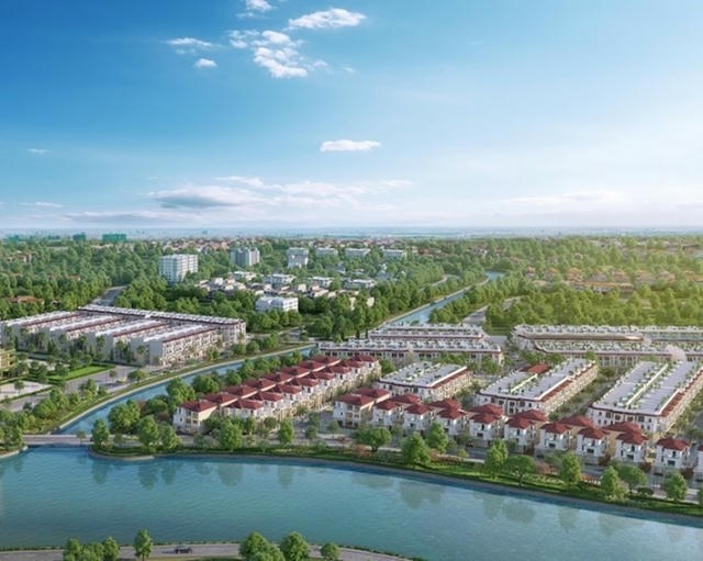 Phối cảnh dự án Khu nhà ở Tiến Phước.