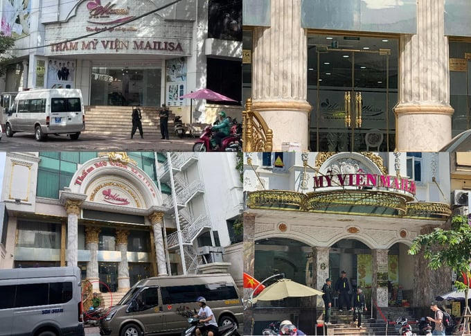 Công an xuất hiện tại nhiều chi nhánh thẩm mỹ viện Mailisa