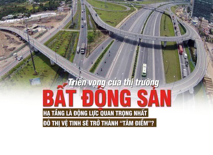 Triển vọng của thị trường bất động sản: Hạ tầng là động lực quan trọng nhất, đô thị vệ tinh sẽ trở thành “tâm điểm”