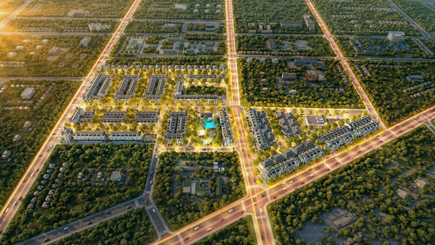 Eurowindow Central Avenue sở hữu vị trí trung tâm của trung tâm (TP Vinh cũ) thủ phủ tỉnh Nghệ An