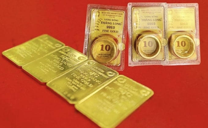 Giá vàng trong nước hạ nhiệt