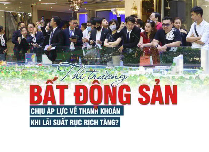 Thị trường bất động sản chịu áp lực về thanh khoản khi lãi suất rục rịch tăng