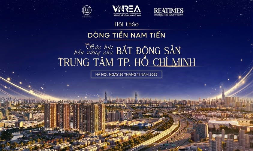 Dòng tiền Nam tiến: Sức hút bền vững của bất động sản trung tâm TP. Hồ Chí Minh - ảnh 1