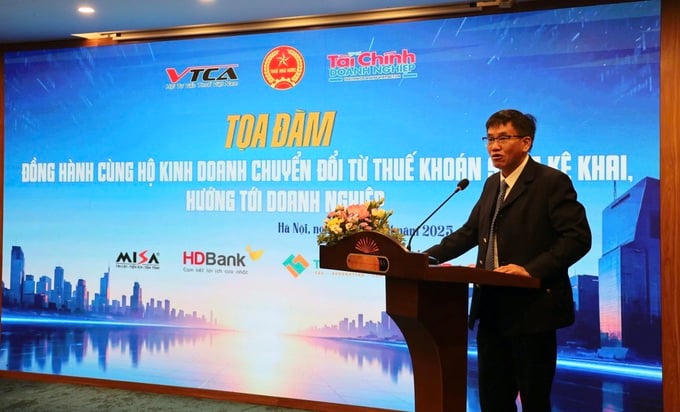 Tọa đàm “Đồng hành cùng hộ kinh doanh chuyển đổi từ thuế khoán sang kê khai, hướng tới doanh nghiệp”