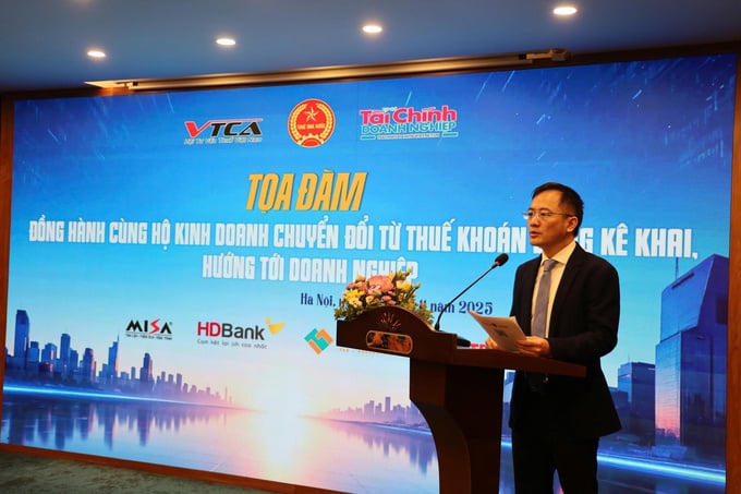 Tọa đàm “Đồng hành cùng hộ kinh doanh chuyển đổi từ thuế khoán sang kê khai, hướng tới doanh nghiệp”