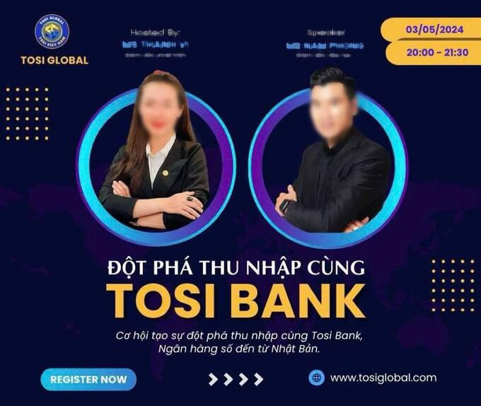 Bóc trần thủ đoạn lừa đảo tinh vi của đường dây tiền ảo TOSI