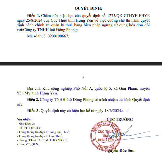 Thép OMEGA, Ôtô Đông Phong, THAICOM nợ thuế hàng tỷ đồng