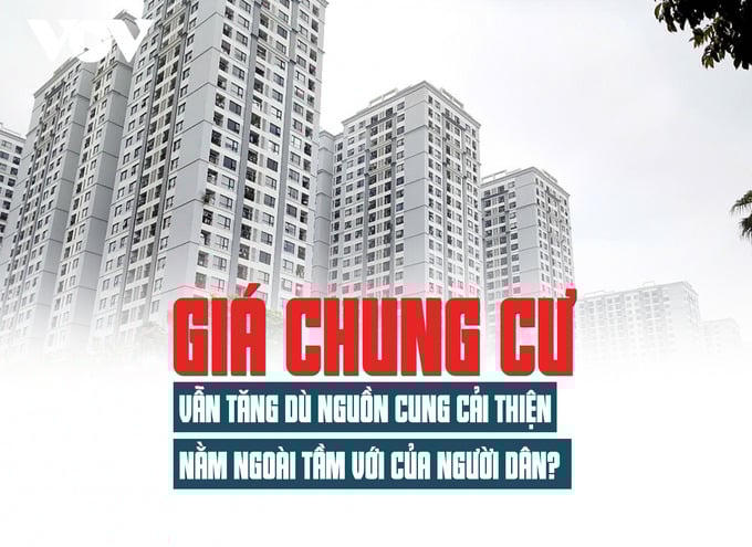 Giá chung cư vẫn tăng dù nguồn cung cải thiện
