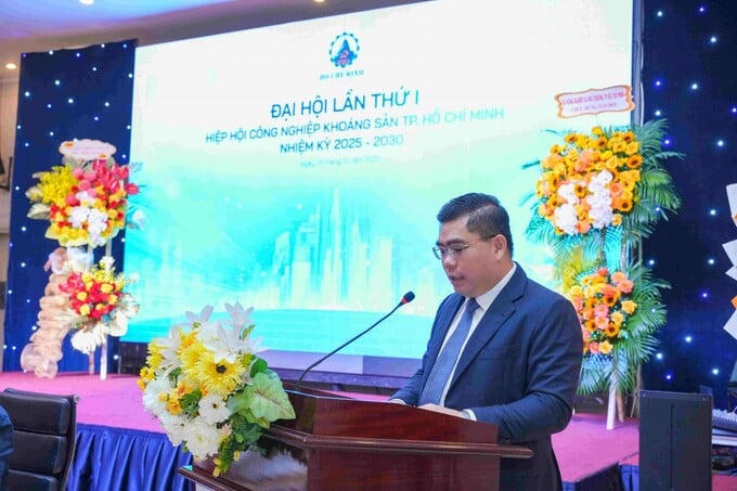 Chủ tịch KSB giữ chức Chủ tịch Hiệp hội Công nghiệp Khoáng sản TP.HCM