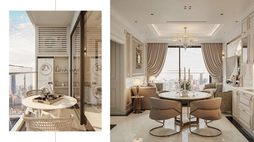 Mỗi căn hộ tại Alumi được thiết kế tối ưu công năng để đón trọn ánh sáng và gió sông Hồng.