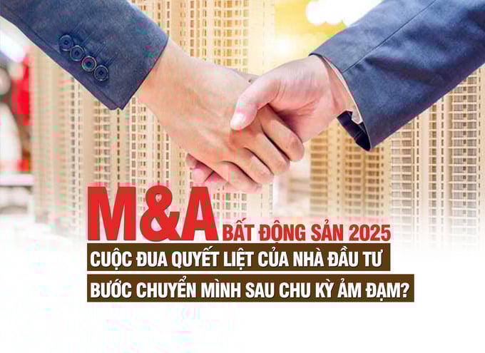 Thị trường M&A bất động sản 2025: Cuộc đua quyết liệt của nhà đầu tư