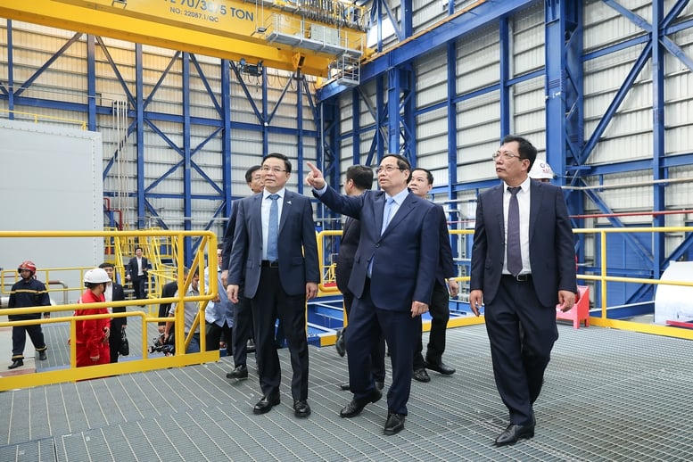 Thủ tướng dự lễ khánh thành nhà máy điện LNG đầu tiên của Việt Nam