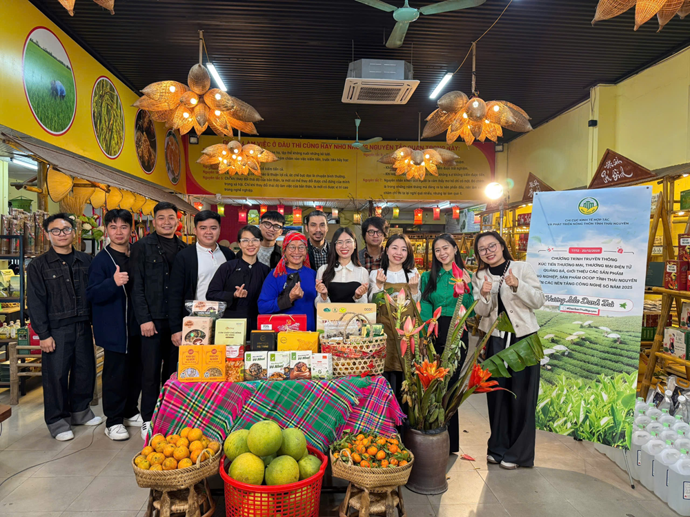 Thái Nguyên đẩy mạnh xúc tiến thương mại số cho sản phẩm nông nghiệp, OCOP năm 2025 -&nbsp;