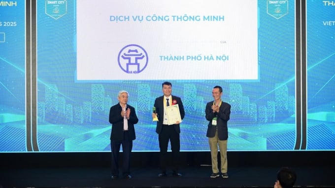 Hà Nội đoạt giải thưởng Thành phố thông minh Việt Nam 2025
