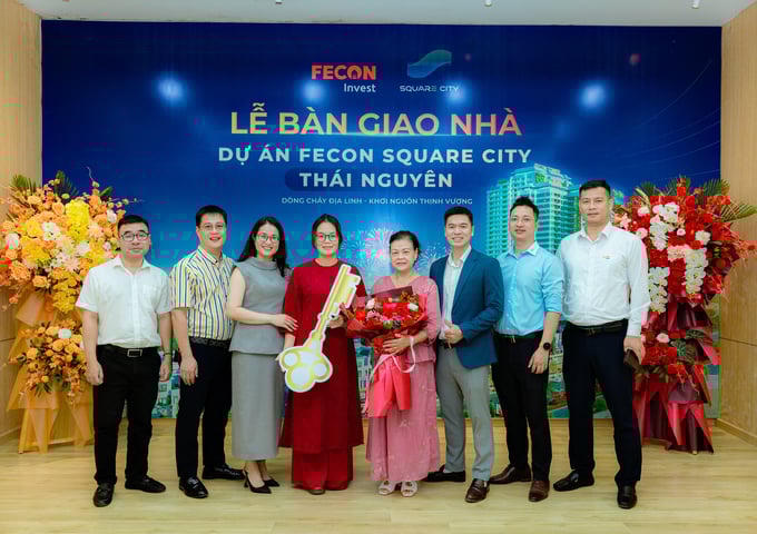 Bàn giao shophouse đầu tiên tại dự án FECON Square City kích hoạt tương lai phồn vinh tại Vạn Xuân, Thái Nguyên