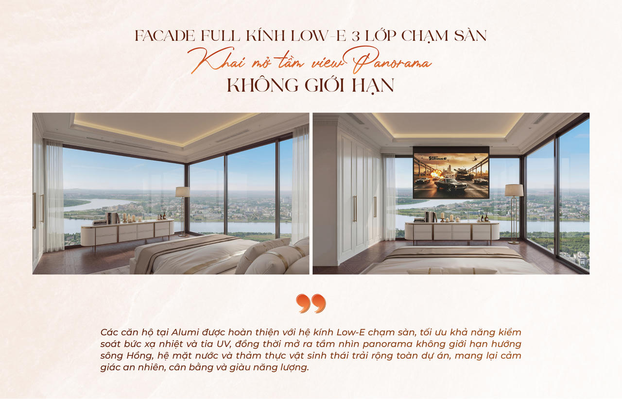 Cận cảnh bộ sưu tập căn hộ đầu tiên tại đô thị khoáng nóng Alluvia City: Chuẩn mực của thiết kế hoàn hảo 