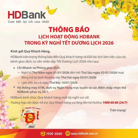 Lịch nghỉ Tết Dương lịch 2026 của chứng khoán, ngân hàng - ảnh 6
