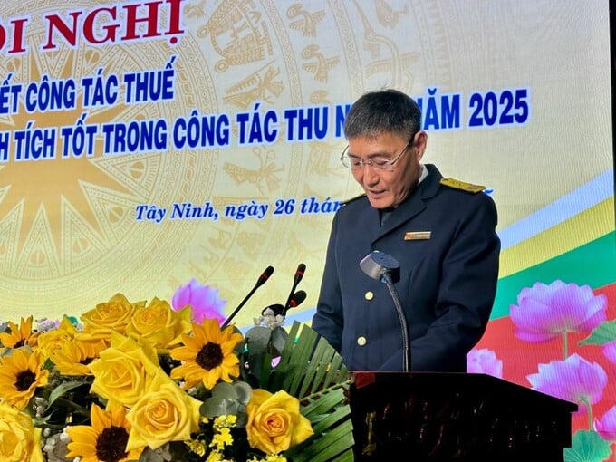 Năm 2025, Thuế tỉnh Tây Ninh vượt 40% dự toán được giao