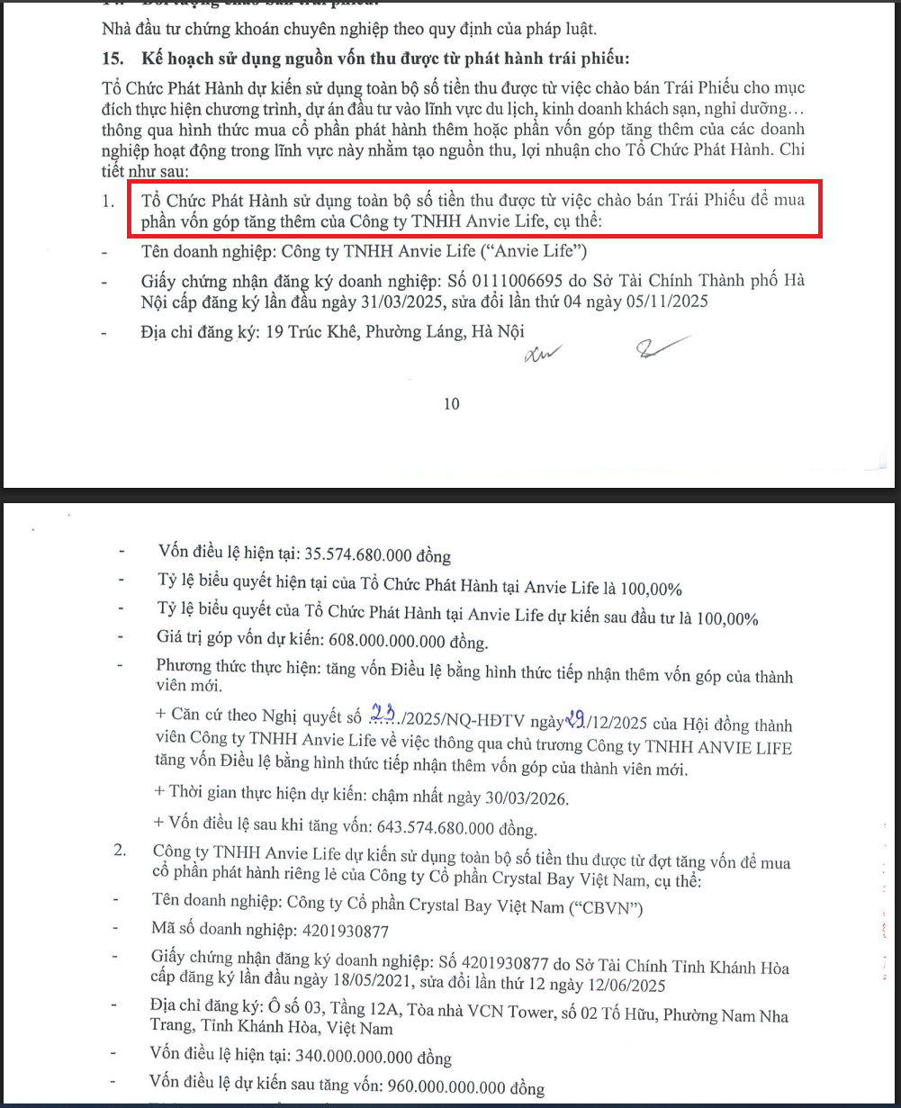 Kế hoạch sử dụng vốn từ phát hành trái phiếu của IPA.