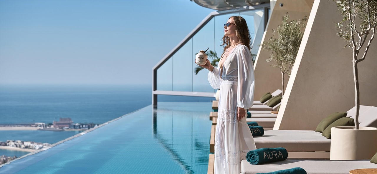 AURA Skypool tại Dubai (Ảnh: website AURA Skypool)