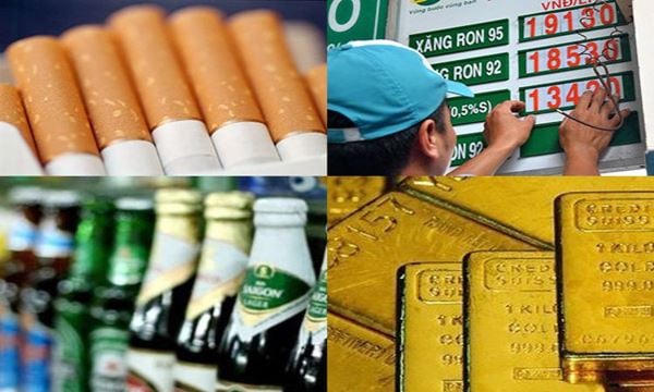 Quy định mới về thuế tiêu thụ đặc biệt