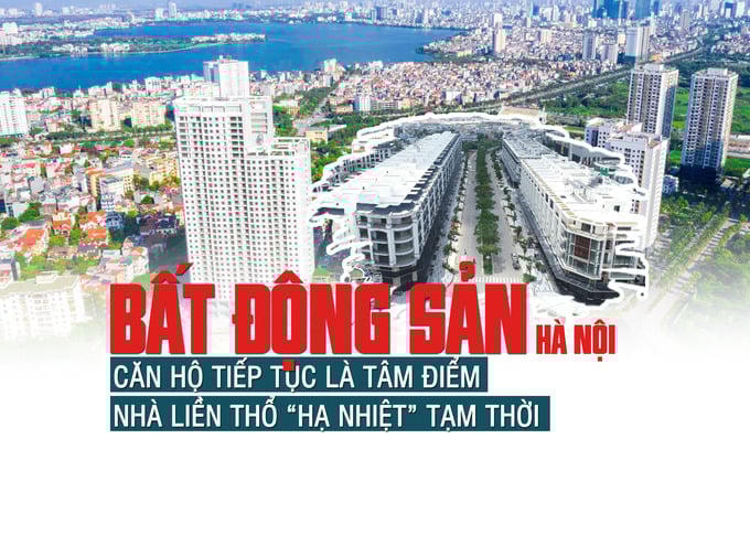 Thị trường bất động sản Hà Nội: Căn hộ tiếp tục là tâm điểm, nhà liền thổ “hạ nhiệt” tạm thời