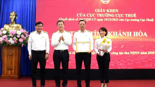 Thuế tỉnh Khánh Hòa thu ngân sách đạt hơn 37 nghìn tỷ đồng, vượt dự toán gần 50%