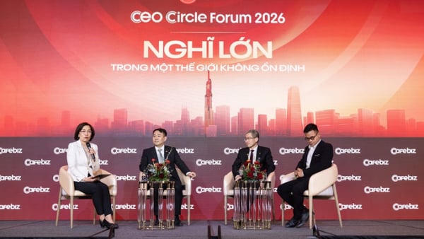 CEO doanh nghiệp bàn về “nghĩ lớn” và quản trị trong thế giới không ổn định