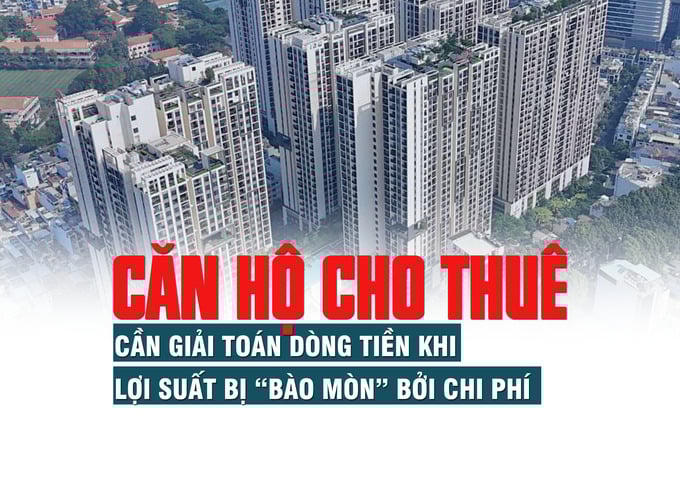 Căn hộ cho thuê: Cần giải toán dòng tiền khi lợi suất bị “bào mòn” bởi chi phí