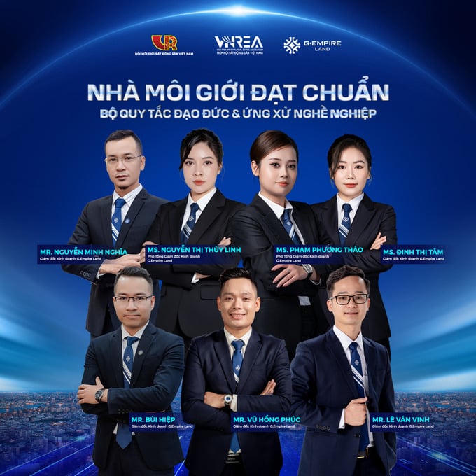 G.Empire khẳng định vị thế doanh nghiệp tiên phong chuẩn mực đạo đức nghề môi giới bất động sản với VPEC 2025