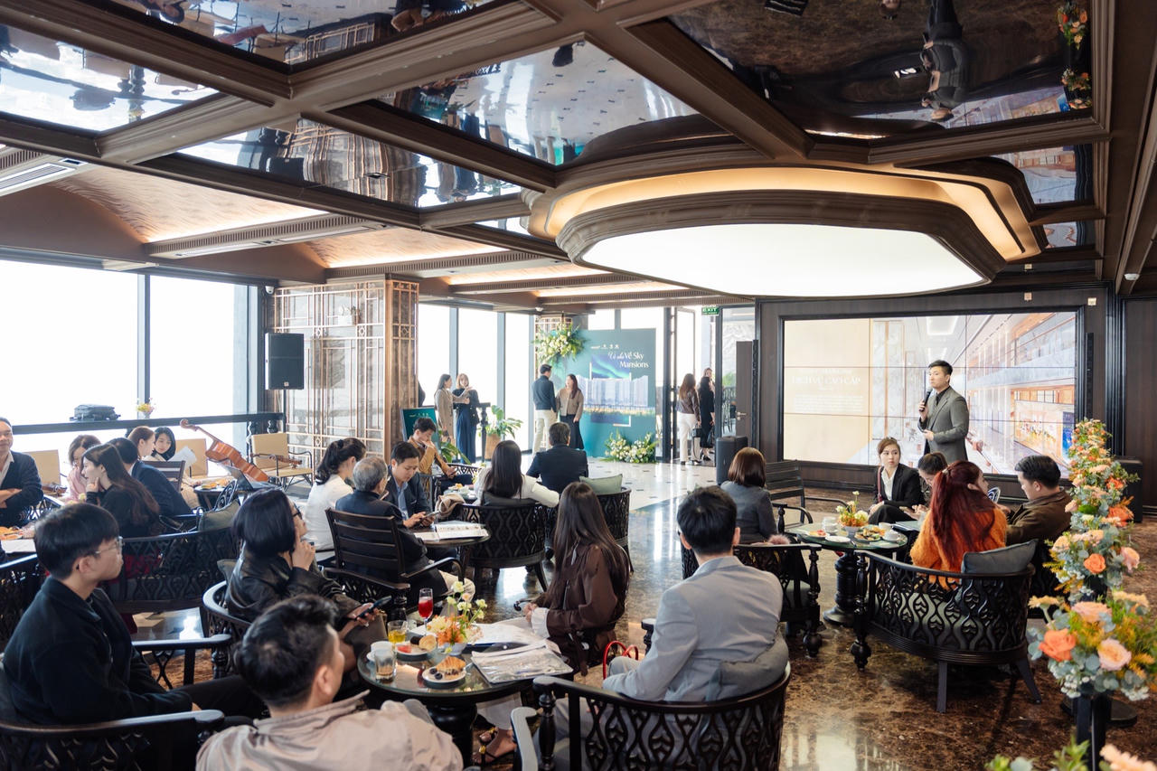 Không gian sự kiện Sky Mansions Gathering (Ảnh: Grand M)