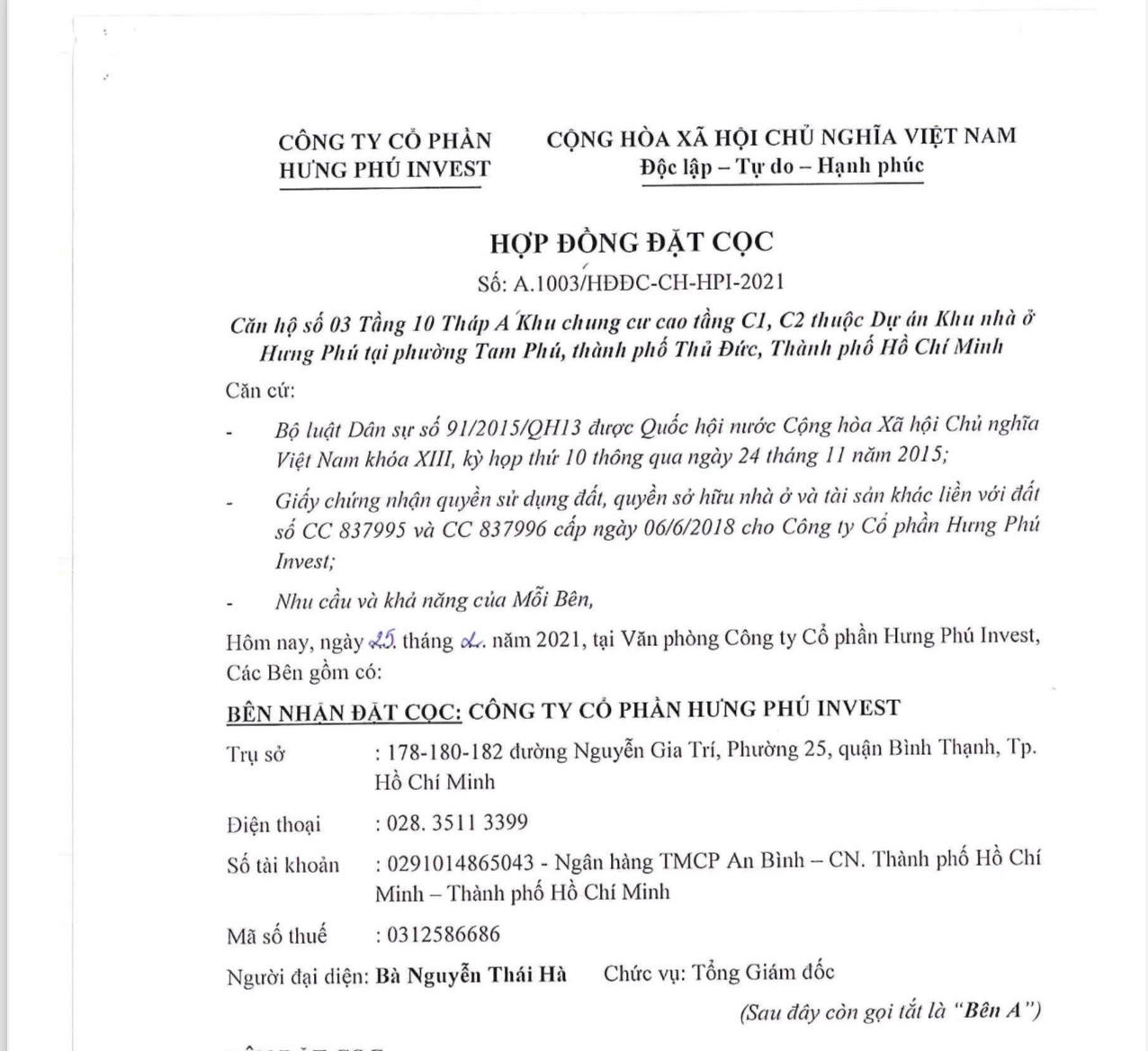 Dự án FIATO UpTown mở bán năm 2021