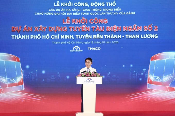 Khởi công Dự án xây dựng tuyến Metro số 2 (Bến Thành - Tham Lương)