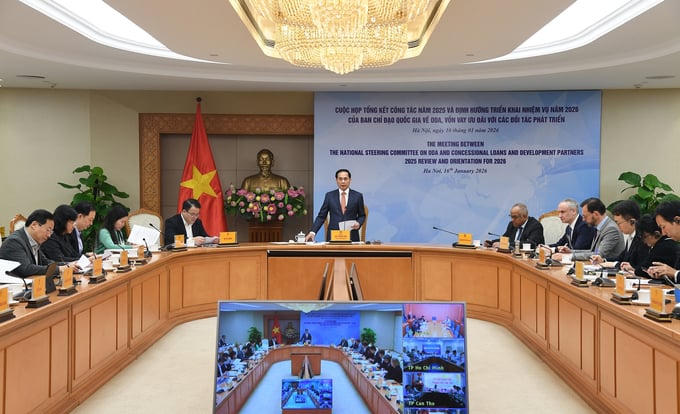 Tỷ lệ giải ngân kế hoạch vốn ODA đạt gần 45%