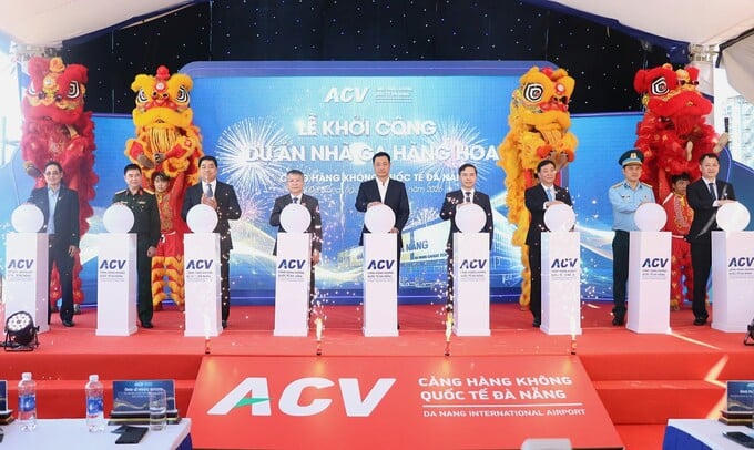 Khởi công Nhà ga hàng hóa mới hơn 630 tỷ đồng tại Sân bay Đà Nẵng