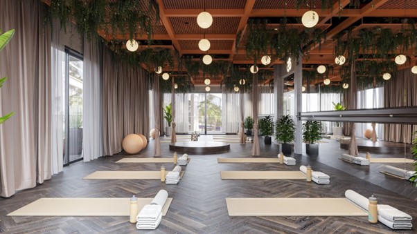 Không gian chăm sóc sức khỏe cho cư dân (Ảnh: NOBLEX)