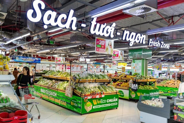 Năm 2025, hệ thống siêu thị WinMart đạt 39.000 tỷ đồng doanh thu