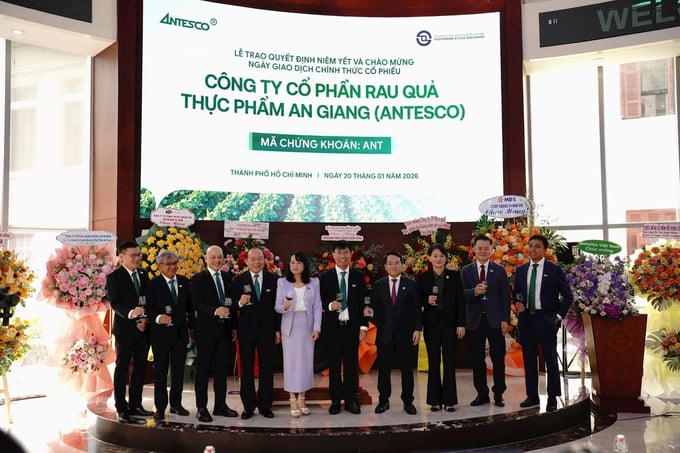 Cổ phiếu ANT của Antesco chào sàn HOSE với vốn hóa ngàn tỷ đồng