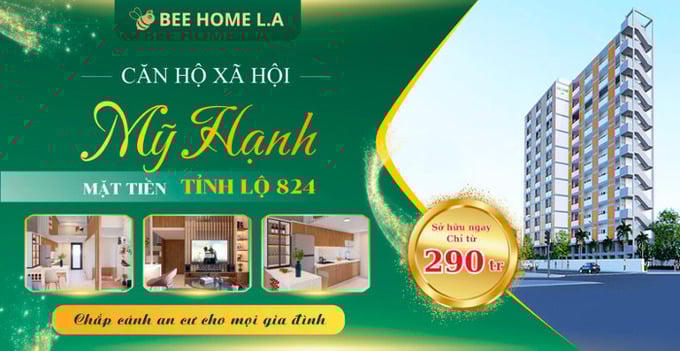 Vì sao nhà ở xã hội Bee Home Long An có giá tiệm cận chung cư thương mại?