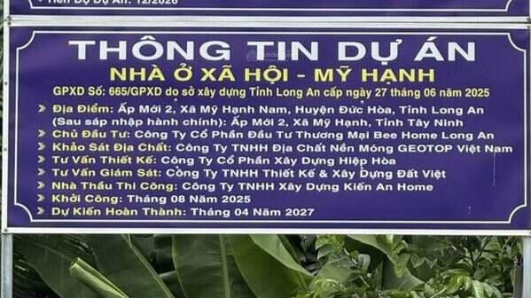 Vì sao nhà ở xã hội Bee Home Long An có giá tiệm cận chung cư thương mại?