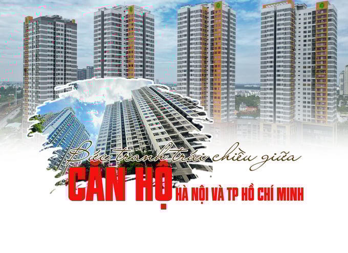 Bức tranh trái chiều giữa căn hộ Hà Nội và TP Hồ Chí Minh