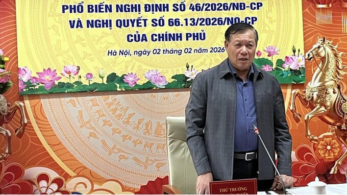 Thứ trưởng Y tế Đỗ Xuân Tuyên phát biểu ý kiến tại hội nghị.