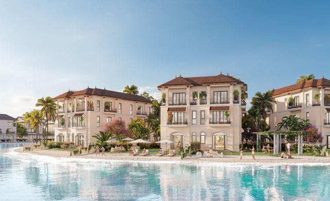 Biệt thự Vịnh Ngọc với tầm nhìn lên tới hơn 8km mặt biển hồ